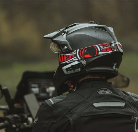 Cardo Pactalk Custom DMC Μονή Ενδοεπικοινωνία για Κράνος Μηχανής με Bluetooth
