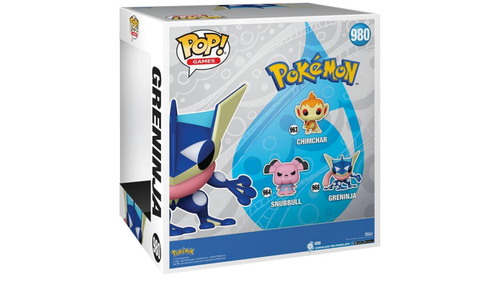 Funko Pop! Jocuri: Pokemon - Greninja 980 Supradimensionat 10