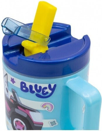 Bluey Sticlă Pentru Copii Termos Bluey Plastic 530ml