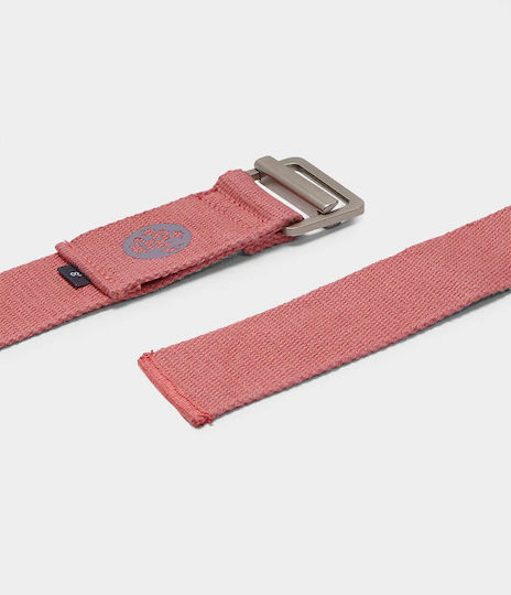 Manduka Yoga-Gürtel Align Yoga-Gürtel Rosewood Elderberry 304cm X 4.4cm