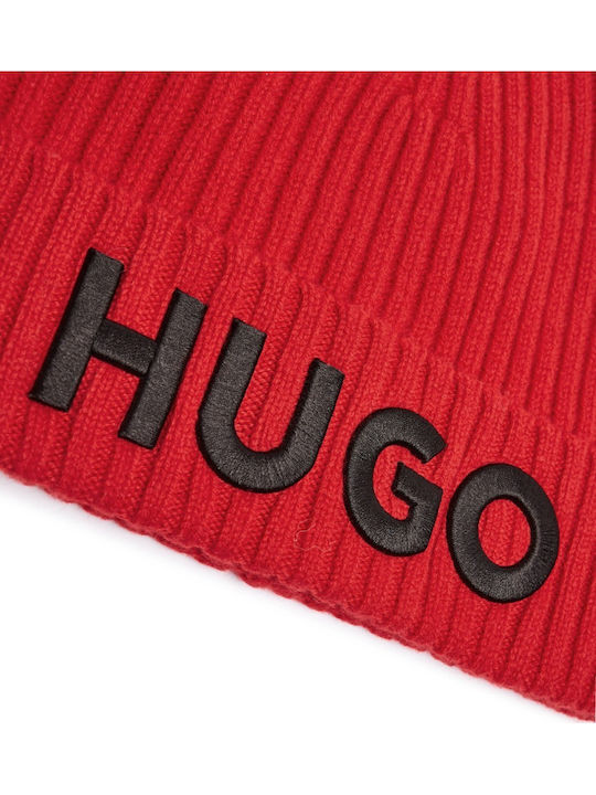 Beanie Beanie Knitted in Red color