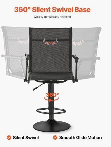 Vevor Chair Beach Black
