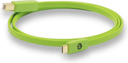 Oyaide Редовна USB 2.0 Кабел USB-C мъжки - USB-C мъжки Зелен 2м (OY/EM/000166)