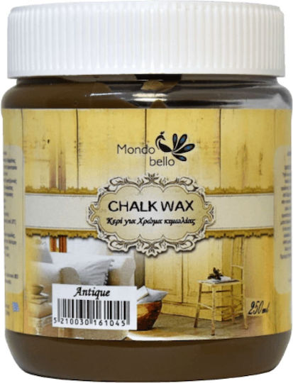 Mondobello Chalk Wax Candle for Chalk Paint White 250ml 030702002