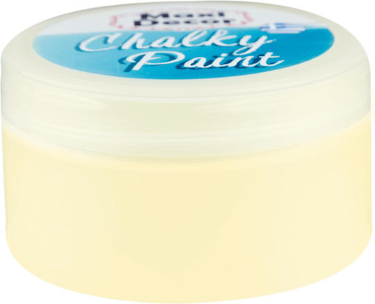 Maxi Decor Chalky Paint Χρώμα Κιμωλίας 508 Κίτρινο Παστέλ 250ml chp-508-250