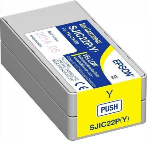 Epson SJIC22P Original Cerneală Imprimantă InkJet Galben (C33S020604)