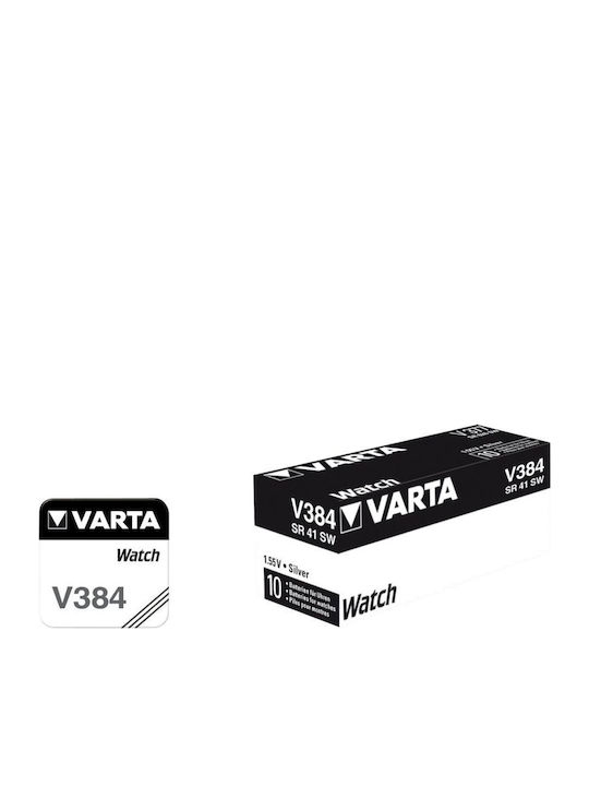 Varta V384 Alkaline Watch Battery LR41 1.55V 1pcs