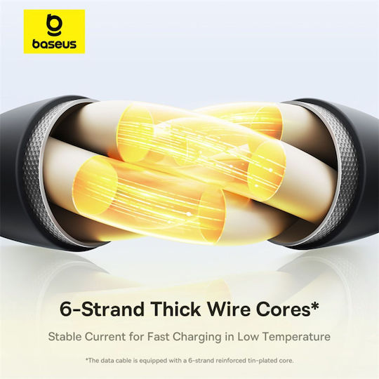 Baseus Rapid Series 3-in-1 USB to 1.5m 5A Cable (P10377705123-00)