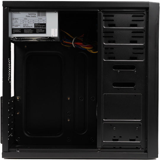 Spacer Apollo Middle Tower Carcasă Calculator Negru
