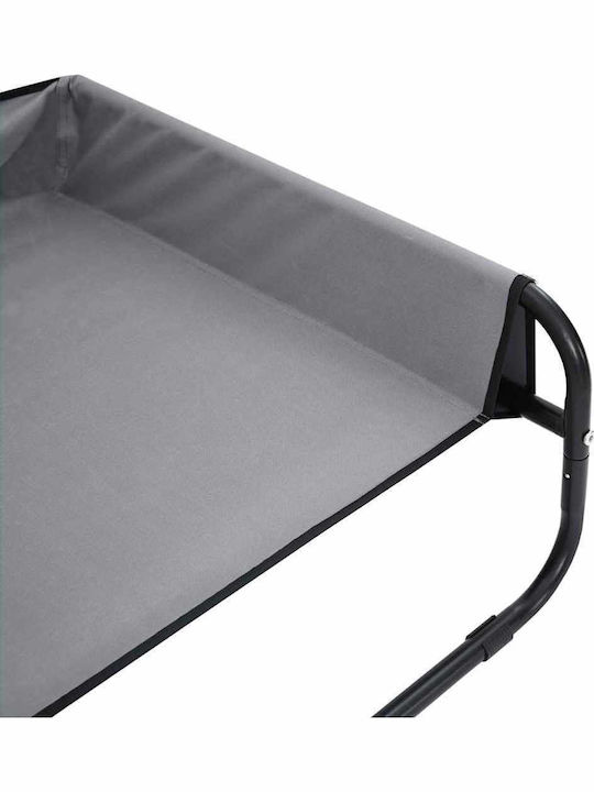 vidaXL Loft Bed Pat pentru câini Gri