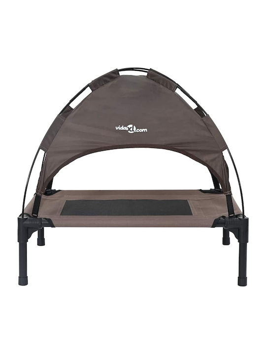 vidaXL Sofa Hundebett Braun 62x61cm.
