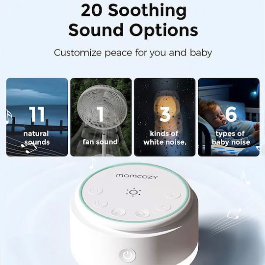 Momcozy Παιδικό Διακοσμητικό Φωτιστικό Λευκό