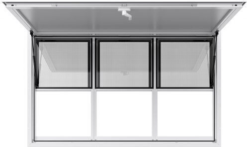 Vevor 152x92 Cm Concession Stand Serving Window Food Truck Service Awning