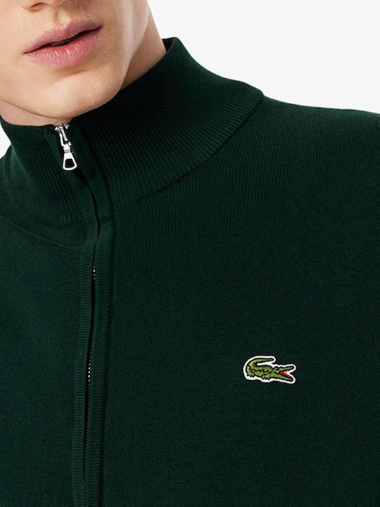 Herren Strickjacke Dark Green