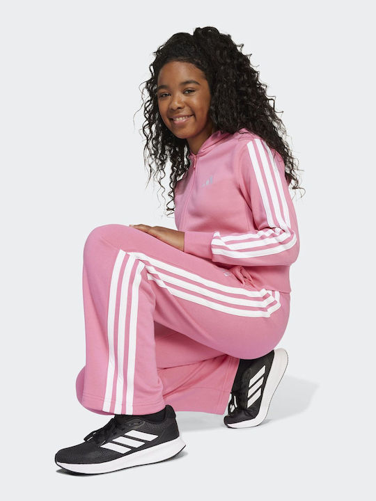 Kids Sweatpants Set Fuchsia 3pcs Essentials