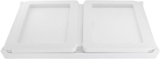 Plastic Rectangular Bed Tray in White Color 54x35x27cm N291-M902 1pcs