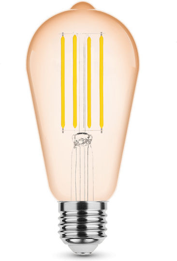 Modee Lighting LED Bulb 4W 142mm for Socket E27 and Shape ST64 Warm White 320lm