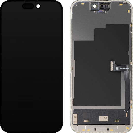 MP Οθόνη mit Touch-Mechanismus für iPhone 15 Pro (Schwarz)