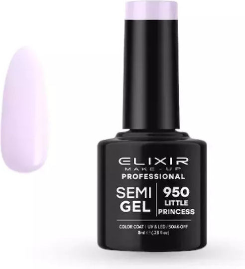 Elixir Semi Gel Ημιμόνιμο Βερνίκι Νυχιών 950 Little Princess 8ml
