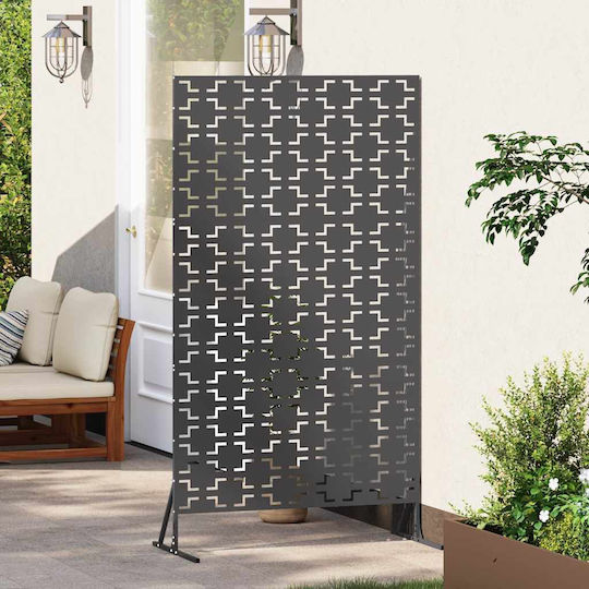 vidaXL Διακοσμητικό Παραβάν Μεταλλικό 100x180cm