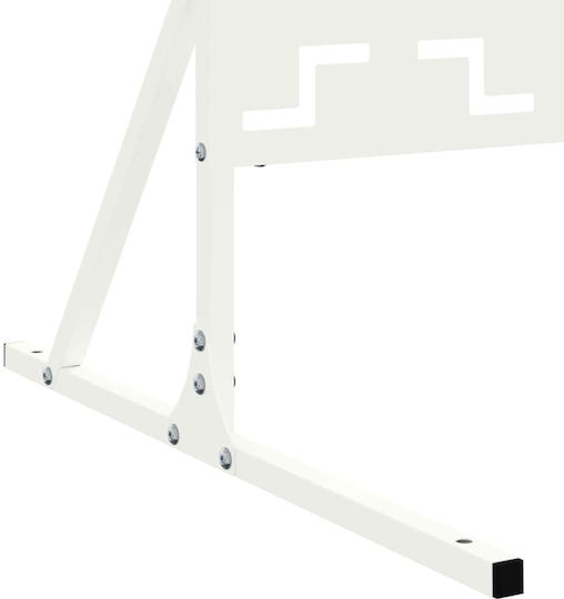 vidaXL Raumteiler Metall mit 1 Paneel 100x180cm