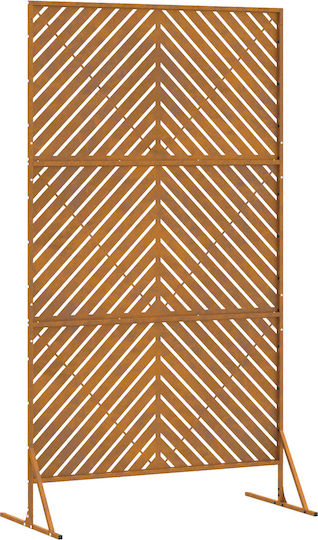 vidaXL Separatoare De Cameră Metalic Cu 1 Foaie 100x180cm