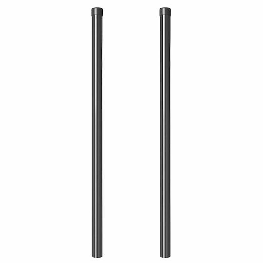 vidaXL Garden Fencing Material 2pcs Gray