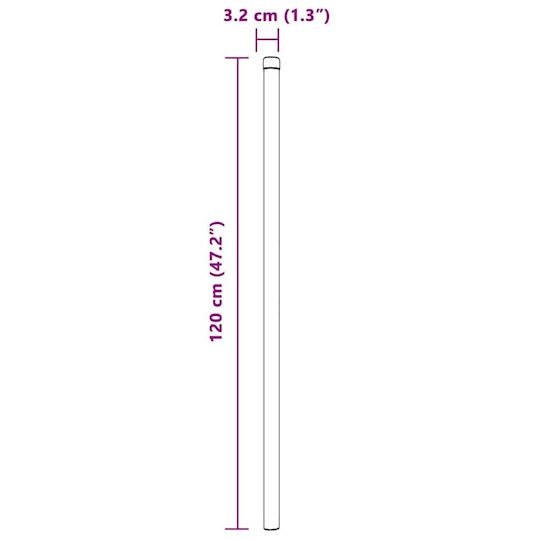 vidaXL Garden Fencing Material 2pcs Silver