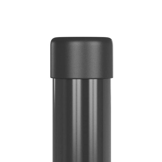 vidaXL Träger für Gartenzaun aus Stahl 70cm 12Stück Gray