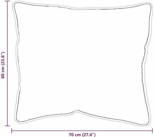 vidaXL Hotel Duvet Cover Polycotton 240x200cm 3pcs