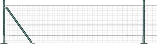 vidaXL Wire Fencing Green 0.5x50m