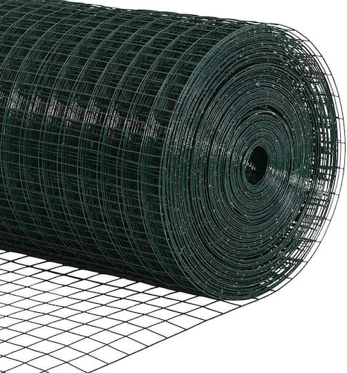 vidaXL Wire Fencing Green 0.5x50m