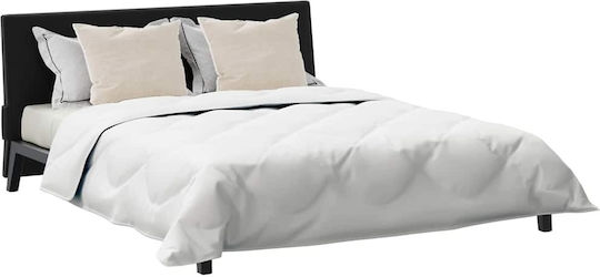 vidaXL King Size Hotel Blanket White 260x220cm 3pcs