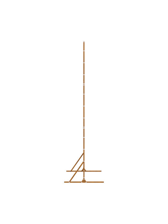 vidaXL Decorative Room Divider Metal with 1 Panel 100x180cm