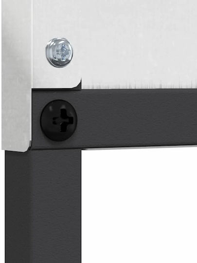 Vidaxl Decorative Garden Panel Silver 50 x 140 cm Stainless Steel