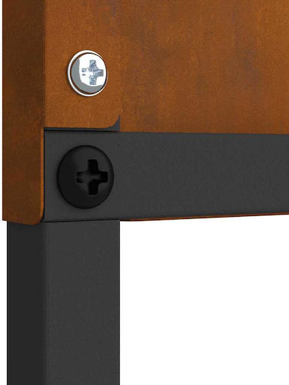 Vidaxl Διακοσμητική Πλάκα Κήπου Σκ Rusty 50 X 140 Cm Ανθεκτικό Ατσάλι
