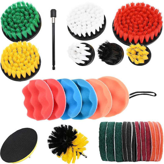 vidaXL 42006838 Brush Power Tools Set of 28pcs