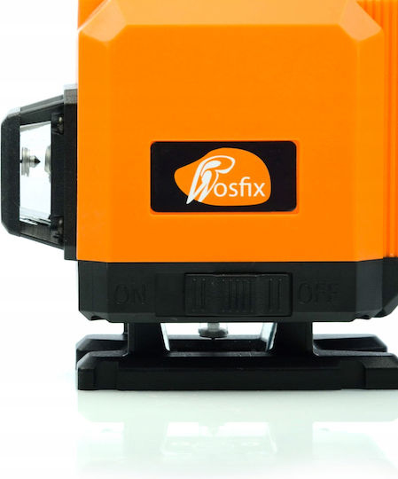 Rosfix Selbstnivellierend Linear Laser-Wasserwaage Grüner Strahl 3.7V mit Arbeitsbereich 3.5m