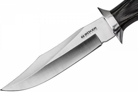 Boker Magnum Safari Mate XD Knife with Locking Mechanism Black in Leather Sheath