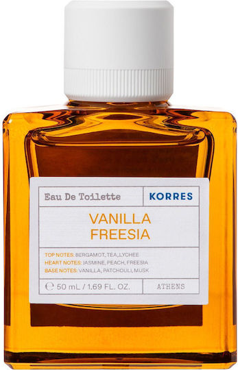 Korres Vanilla Freesia Eau de Toilette 50ml