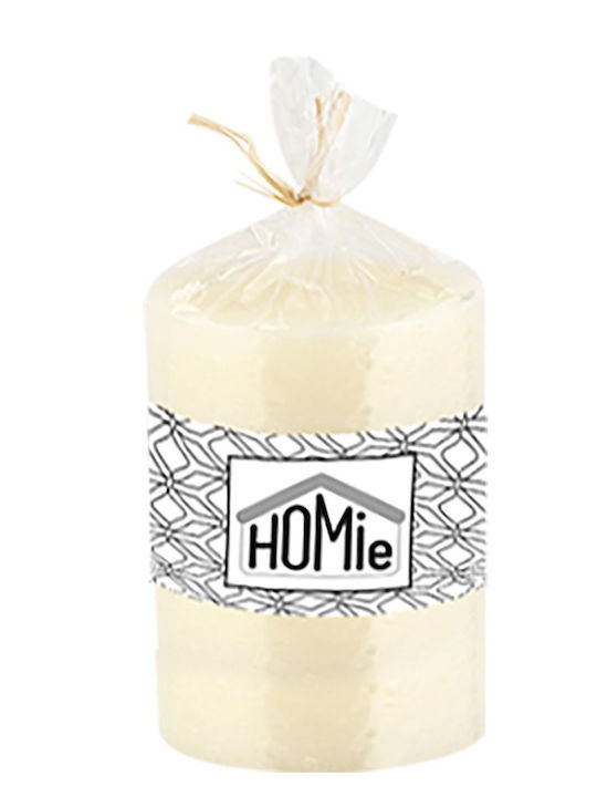 HOMie Christmas Green Candle 10x7cm
