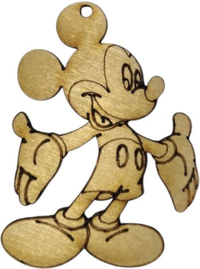 Holzhandwerksdekoration Zahl 7x6,8cm Dicke 3mm 1Verpackung Verschiedene Designs