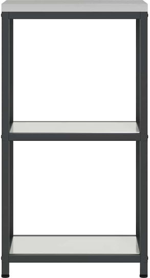 Bodenmontierter Küchenschrank Weiß 60x50x92cm