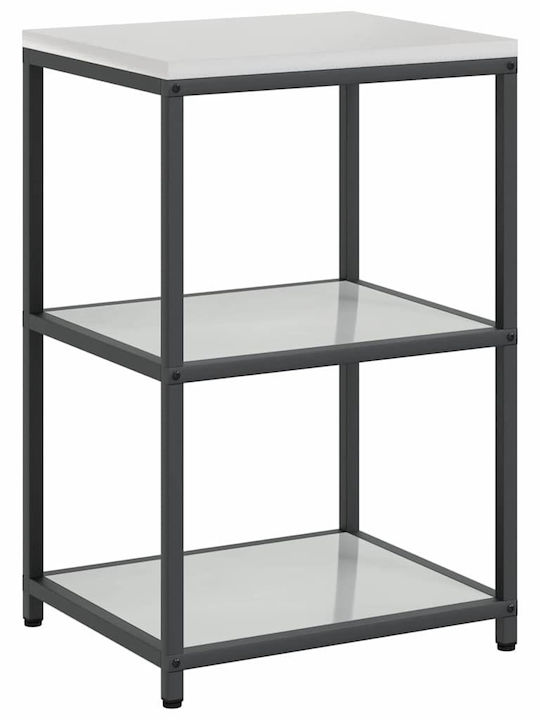 vidaXL Ραφιέρα Κουζίνας Ασημί 180x50cm