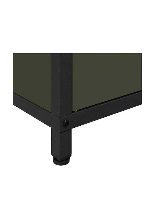 Vidaxl Кухненски Шкаф За Съхранение Маслиненозелен 60 X 50 X 92 См
