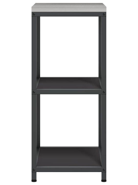 Vidaxl Raft De Depozitare Bucătărie Raft Negru 60 X 50 X 92 Cm Oțel