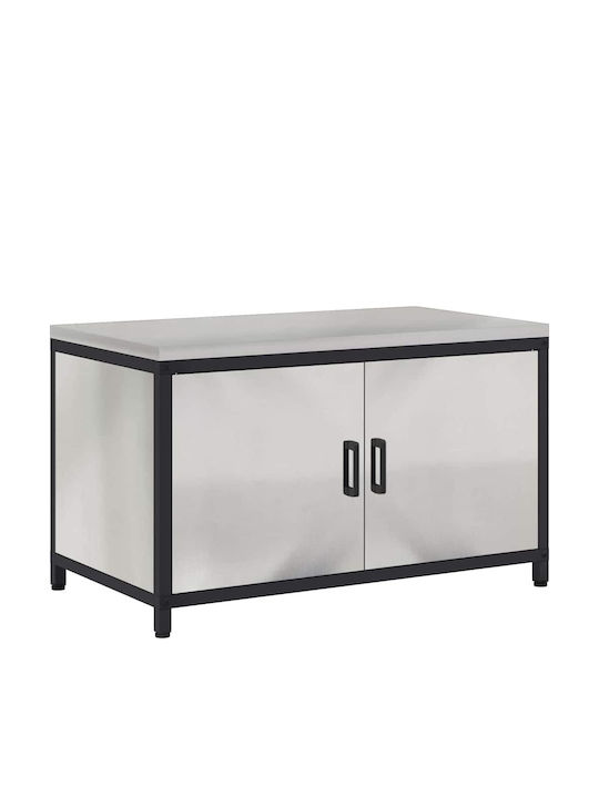 Vidaxl Küchenregal Silber 60 X 50 X 92 cm