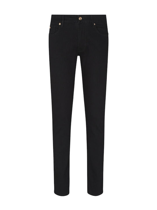 Men's Jeans Pants with Slim Fit Black