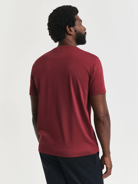 T-shirt Burgundy
