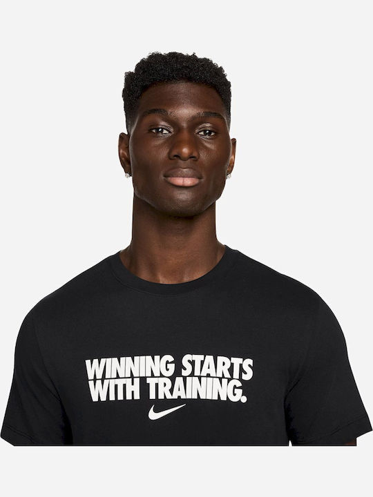 Dri-Fit Athletic T-shirt Black